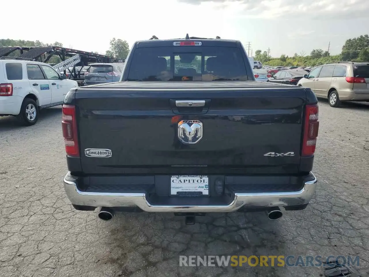6 Photograph of a damaged car 1C6SRFKT6KN871085 RAM 1500 2019