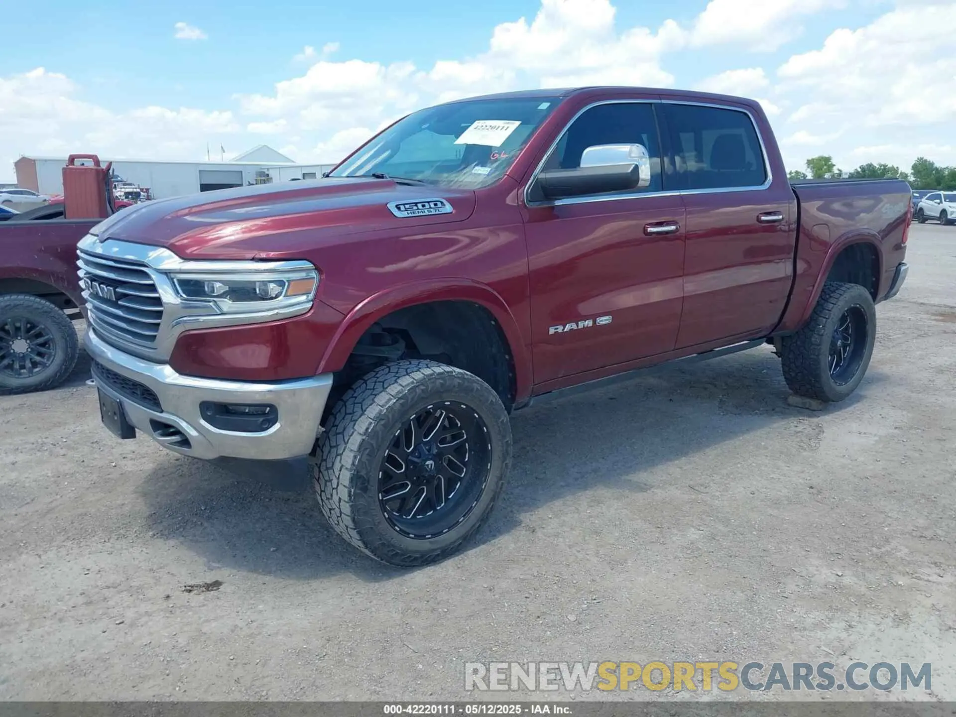 2 Photograph of a damaged car 1C6SRFKT7KN675821 RAM 1500 2019