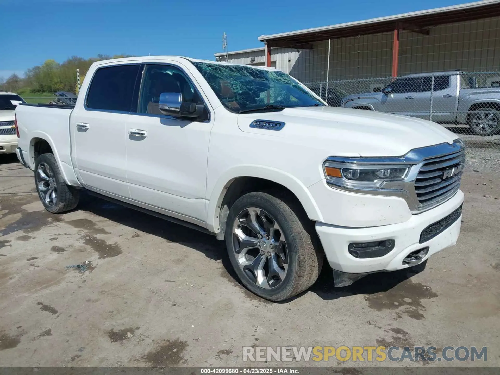 1 Photograph of a damaged car 1C6SRFKT7KN897078 RAM 1500 2019