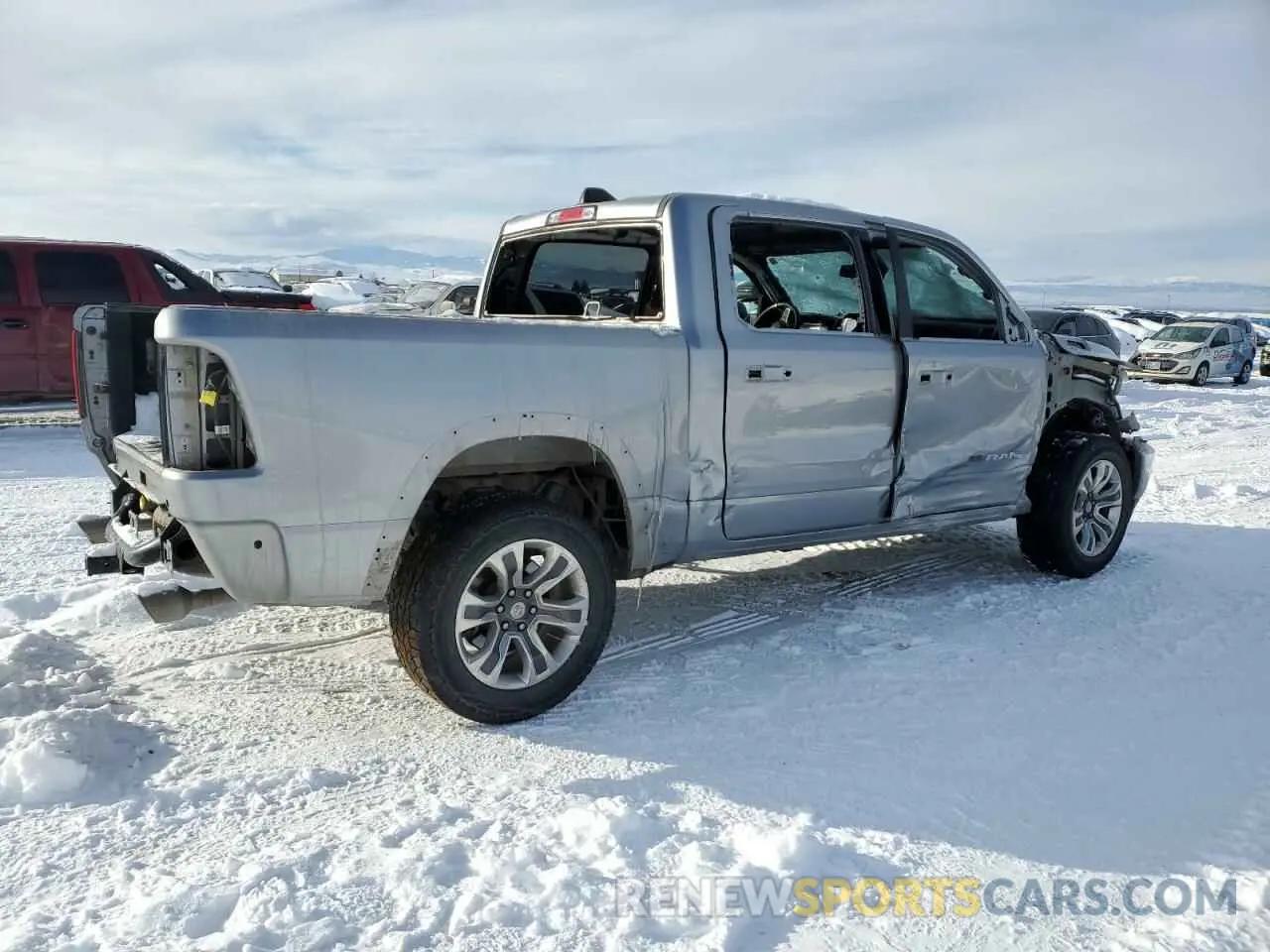 3 Photograph of a damaged car 1C6SRFKT9KN830899 RAM 1500 2019