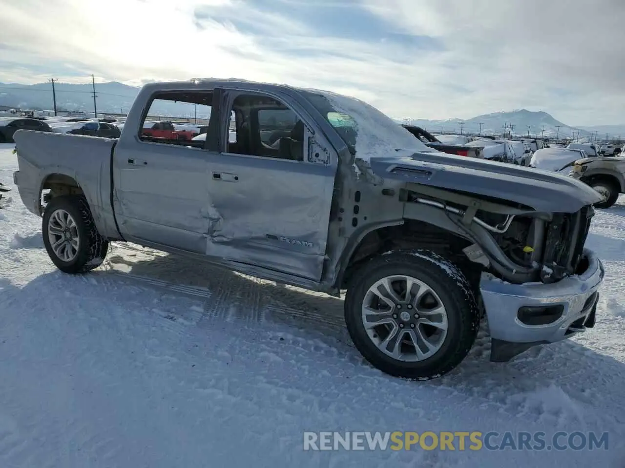 4 Photograph of a damaged car 1C6SRFKT9KN830899 RAM 1500 2019