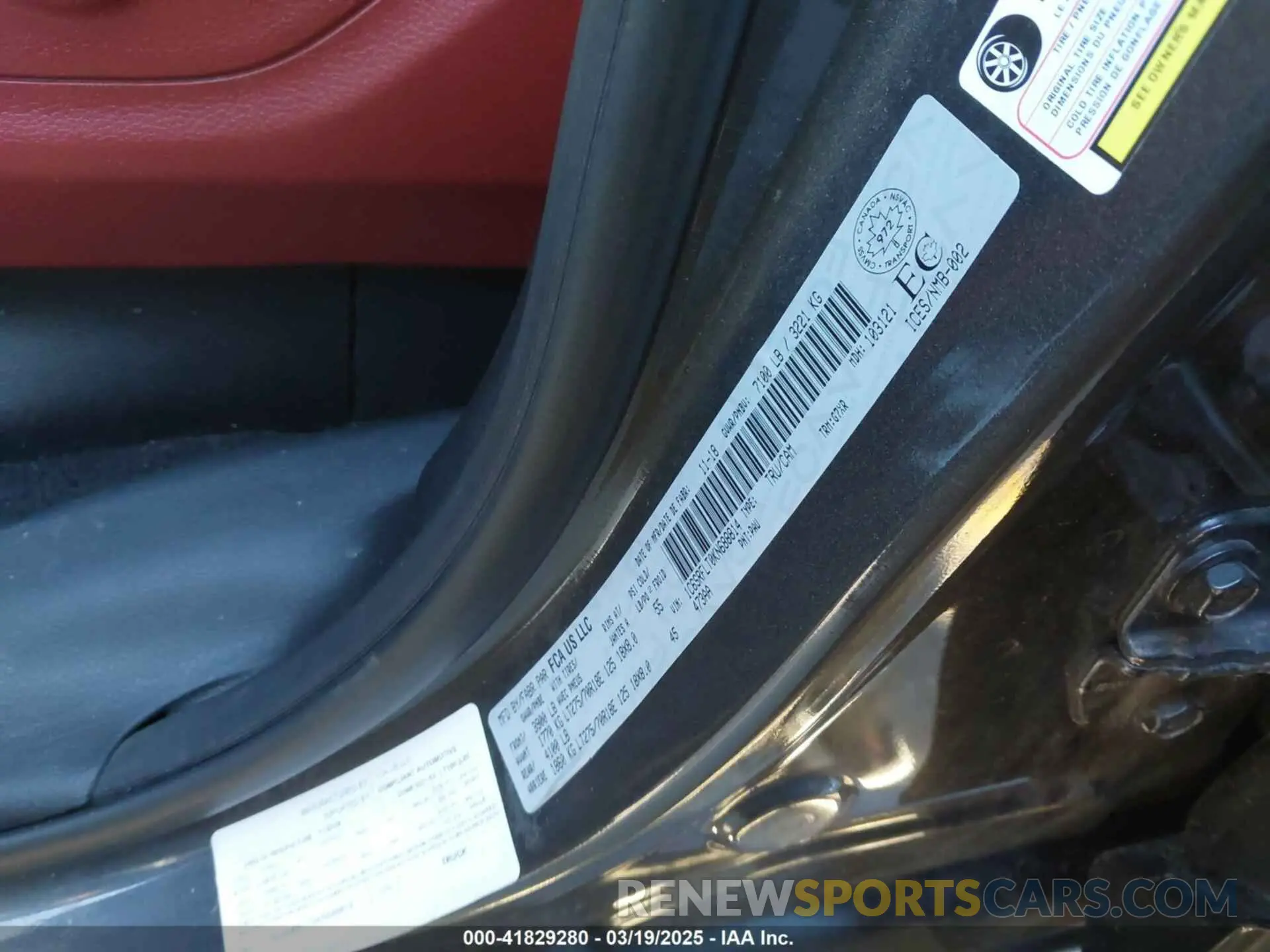 9 Photograph of a damaged car 1C6SRFLT0KN688814 RAM 1500 2019
