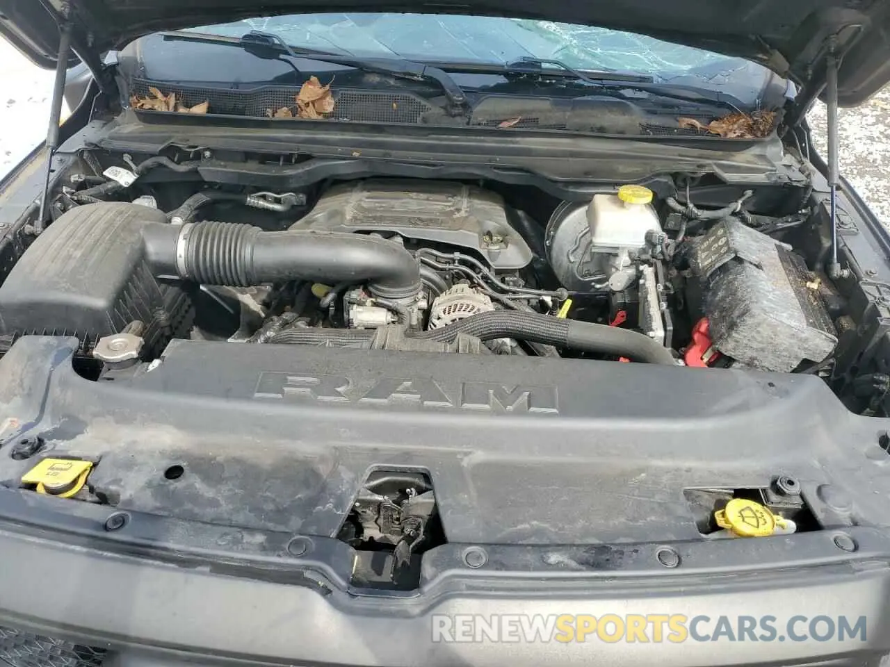 11 Photograph of a damaged car 1C6SRFLT1KN550716 RAM 1500 2019
