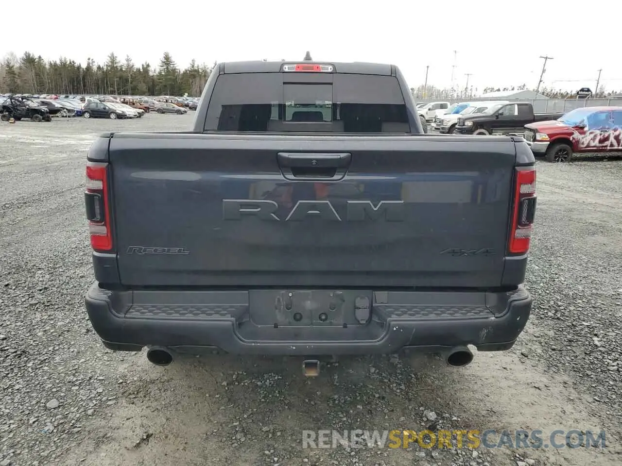 6 Photograph of a damaged car 1C6SRFLT1KN582579 RAM 1500 2019