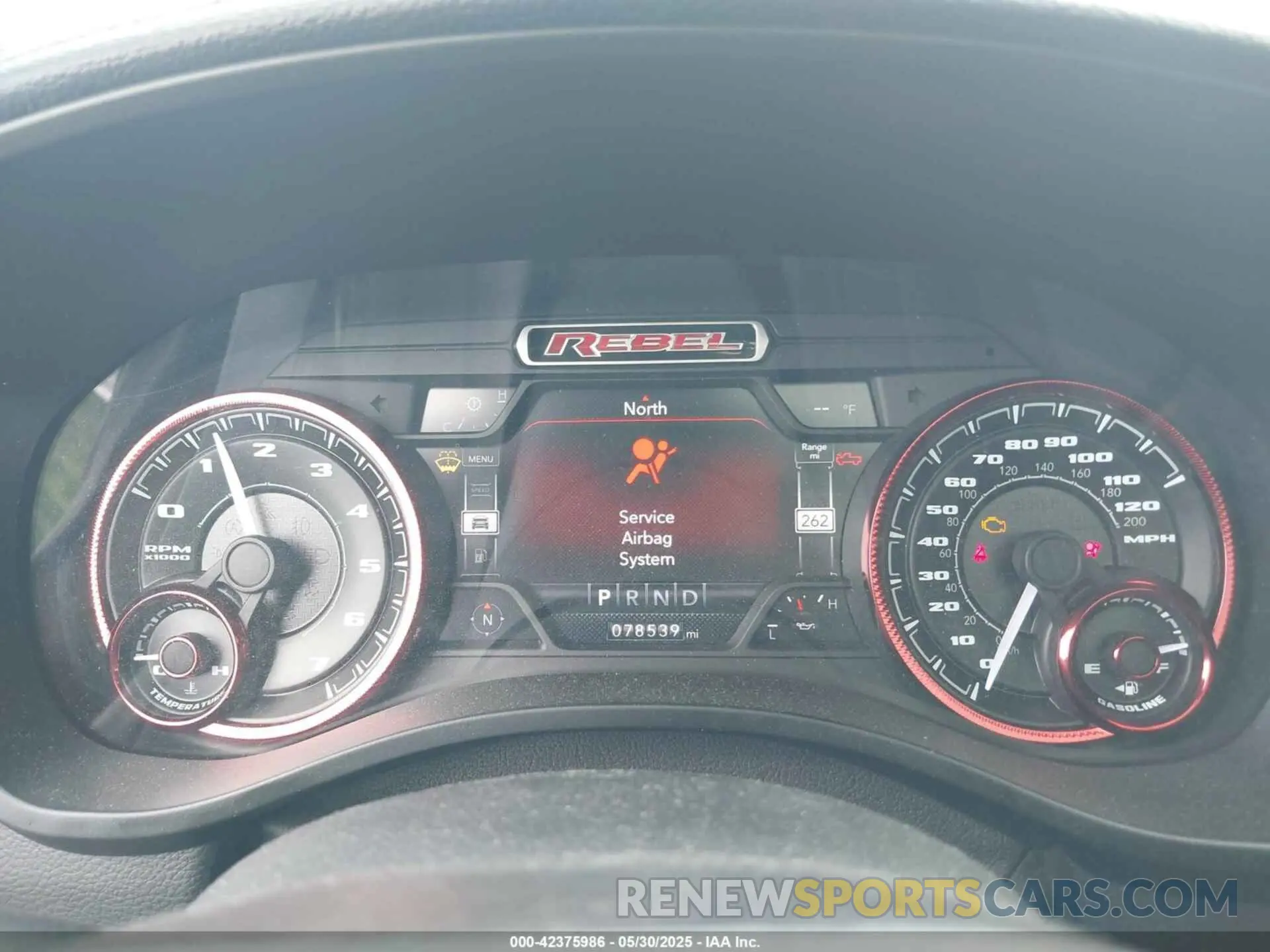 7 Photograph of a damaged car 1C6SRFLT1KN784936 RAM 1500 2019