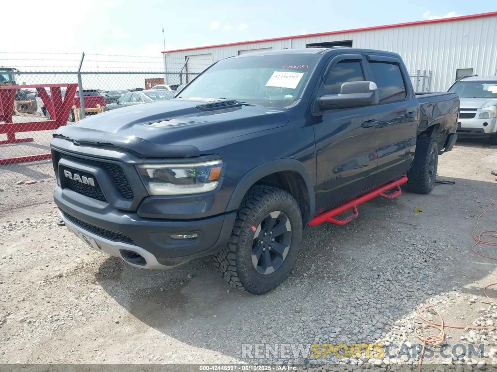 2 Photograph of a damaged car 1C6SRFLT2KN551194 RAM 1500 2019