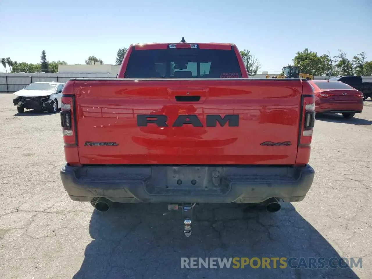 6 Photograph of a damaged car 1C6SRFLT3KN618482 RAM 1500 2019