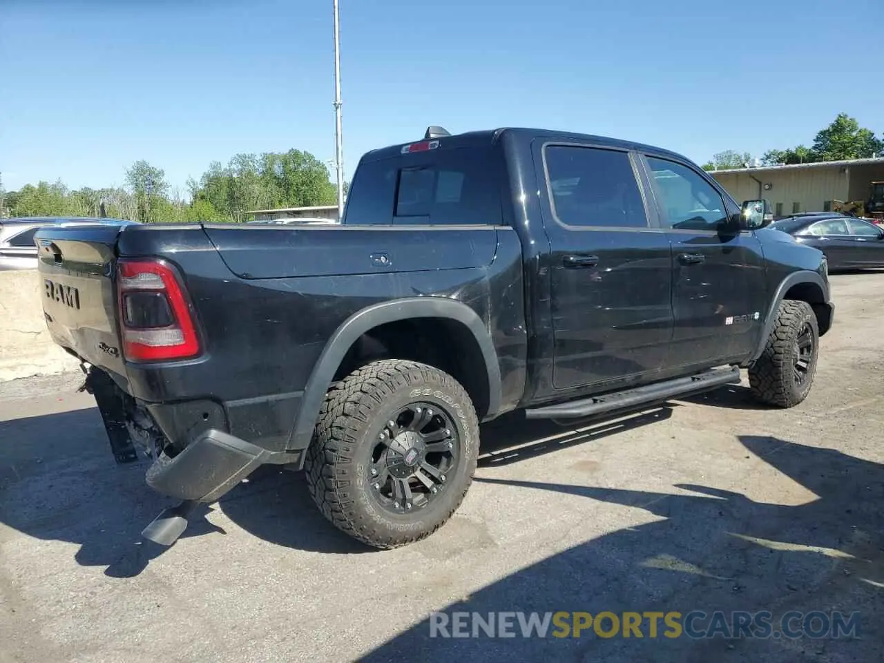 3 Photograph of a damaged car 1C6SRFLT5KN811457 RAM 1500 2019