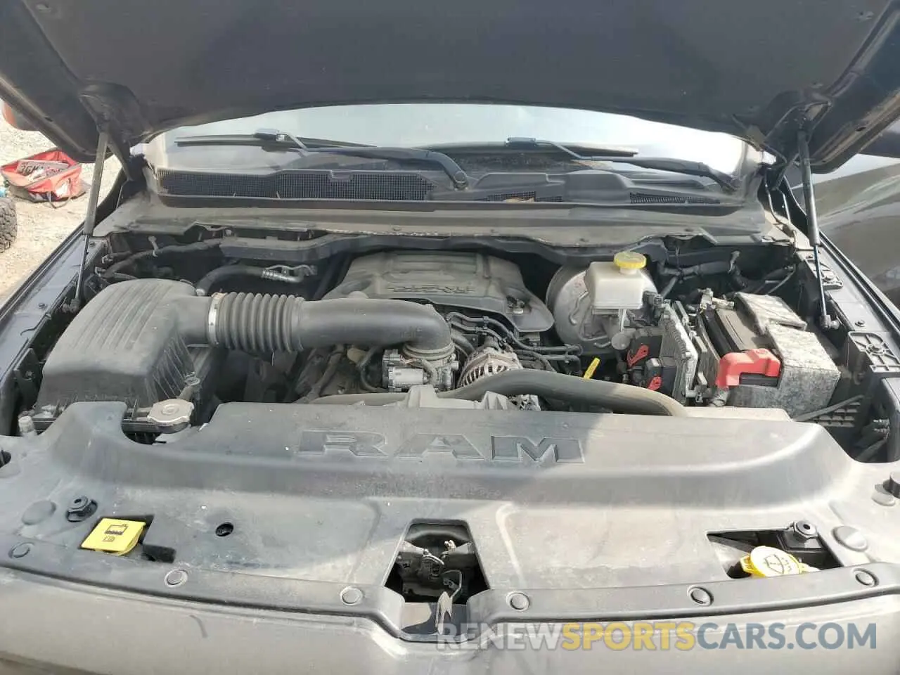 11 Photograph of a damaged car 1C6SRFLT6KN722481 RAM 1500 2019