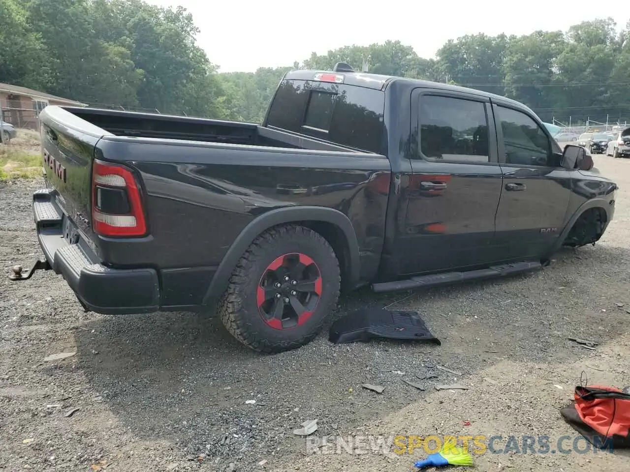 3 Photograph of a damaged car 1C6SRFLT6KN722481 RAM 1500 2019