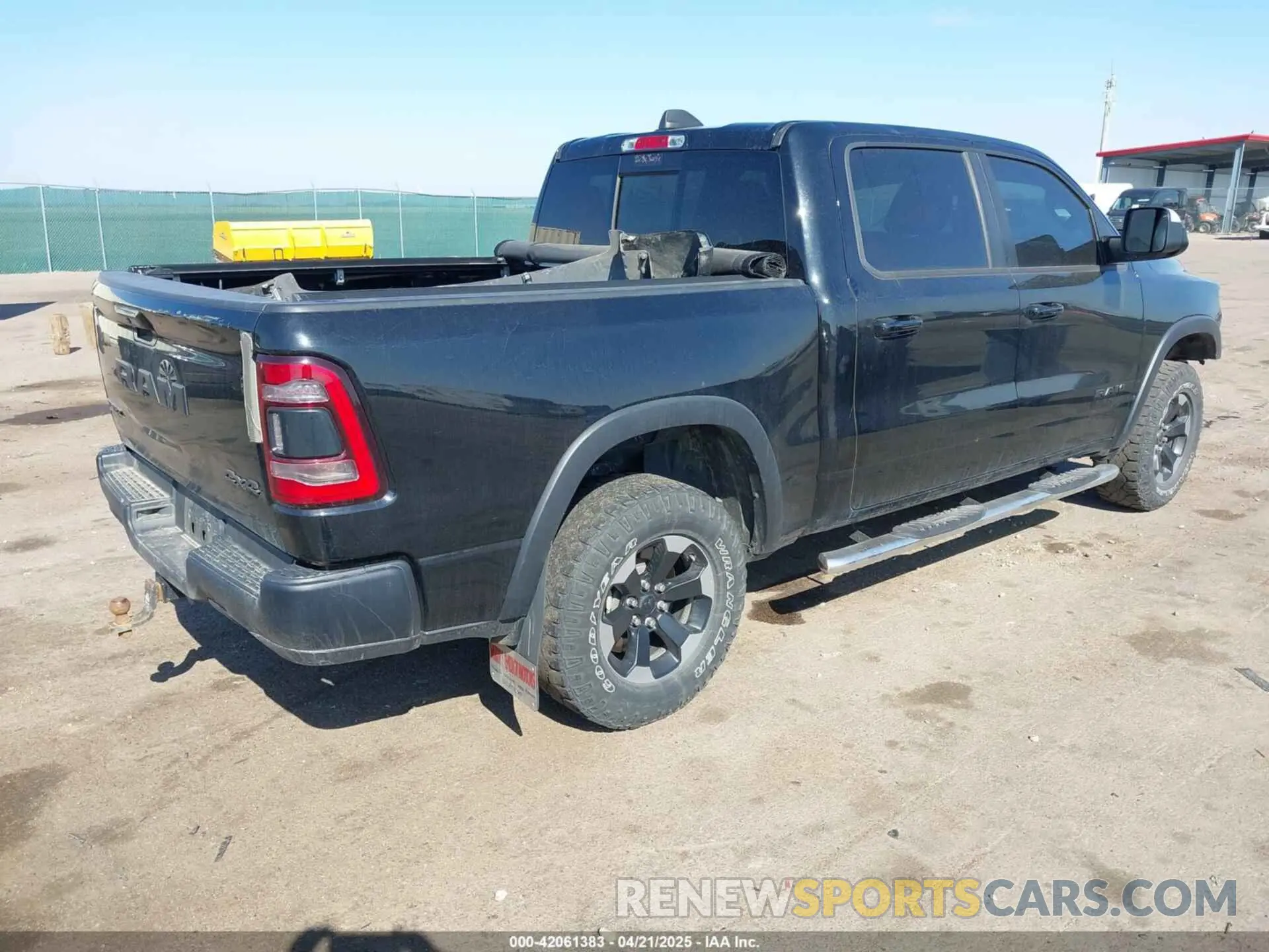 4 Photograph of a damaged car 1C6SRFLT6KN897409 RAM 1500 2019