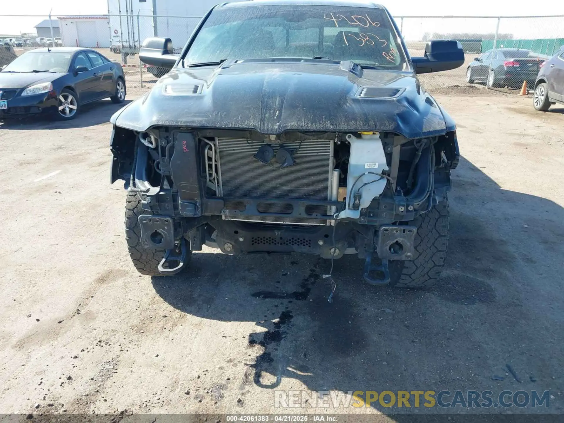 6 Photograph of a damaged car 1C6SRFLT6KN897409 RAM 1500 2019