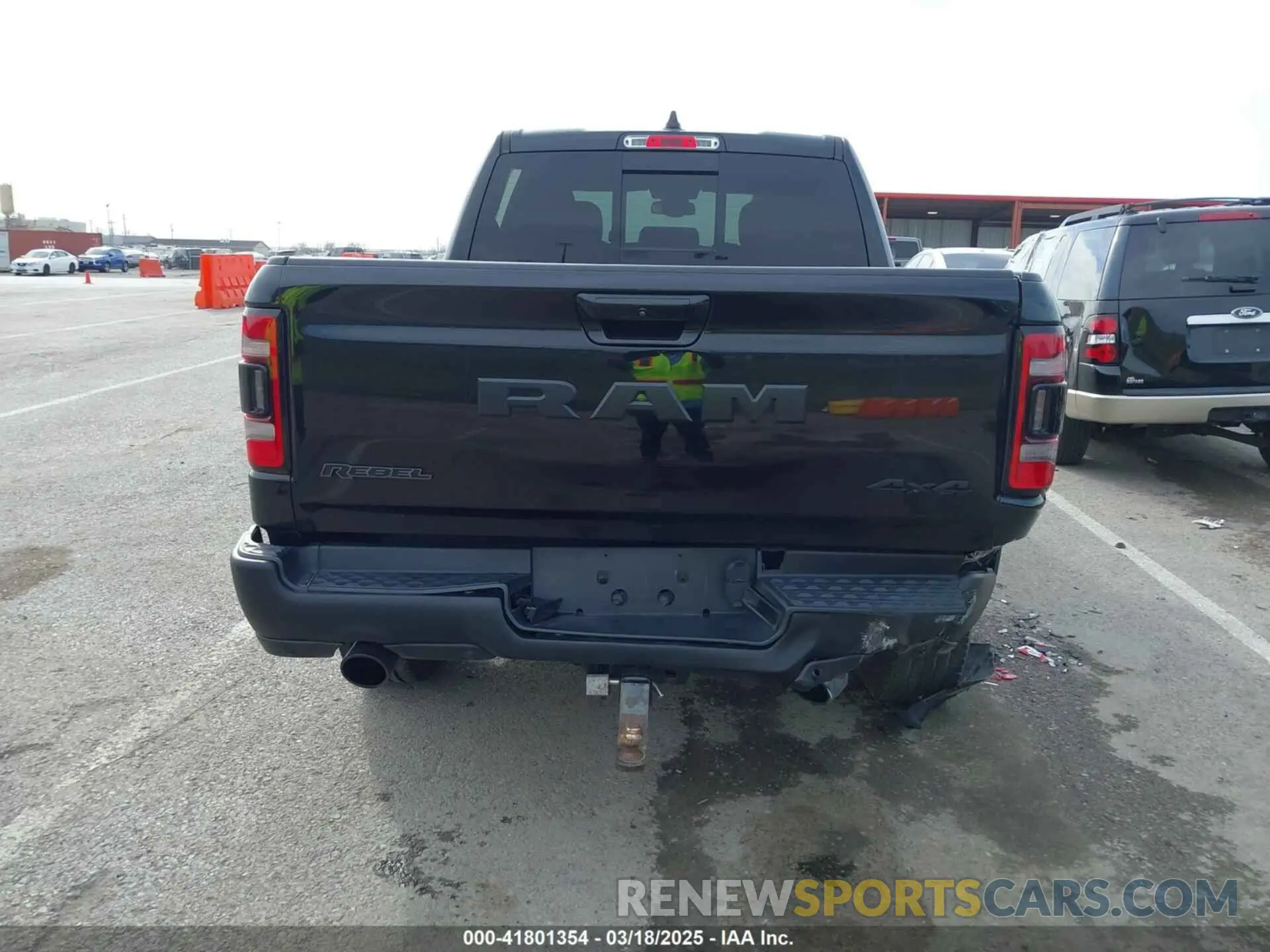16 Photograph of a damaged car 1C6SRFLT9KN690335 RAM 1500 2019