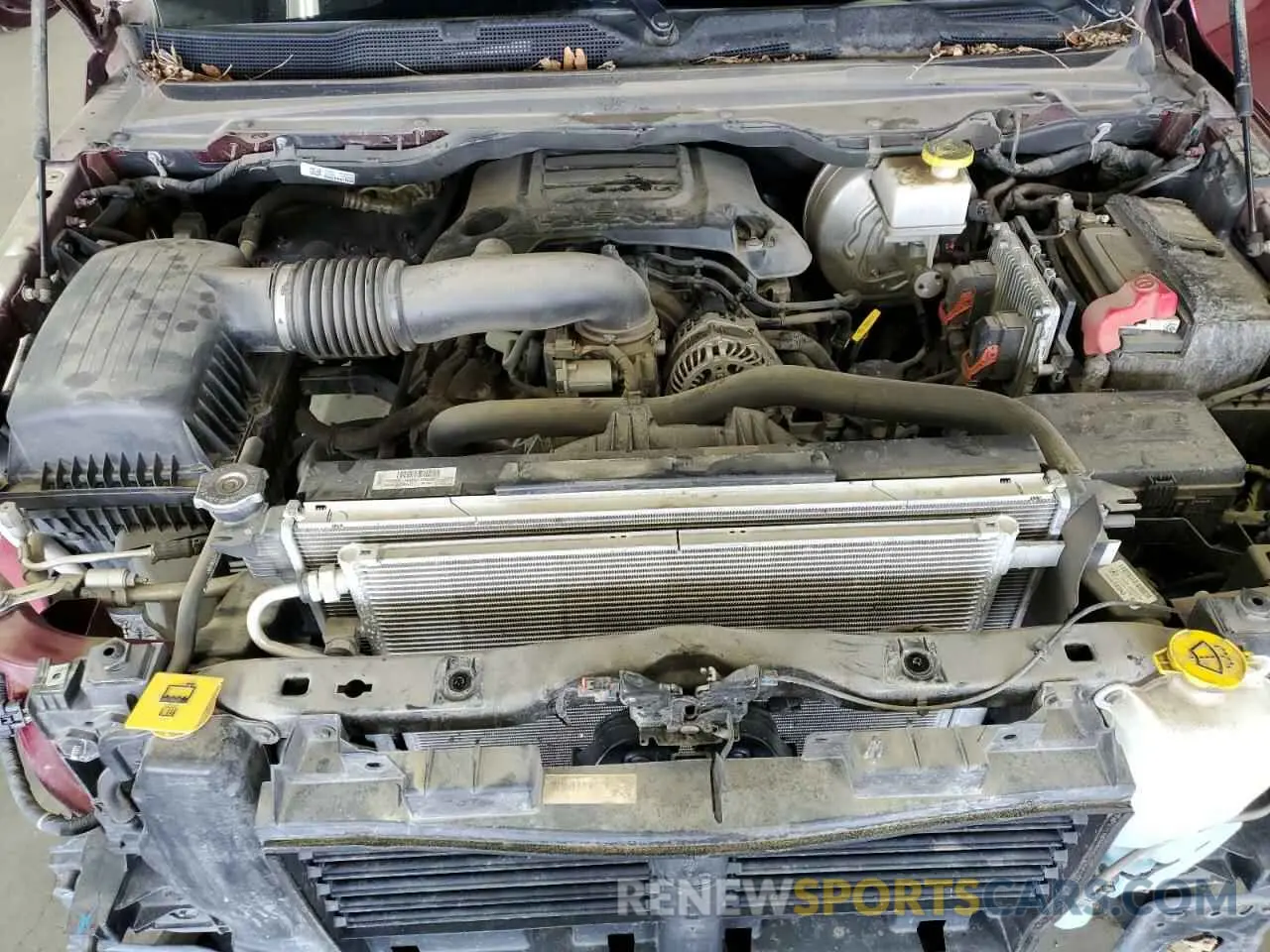 11 Photograph of a damaged car 1C6SRFLTXKN843840 RAM 1500 2019