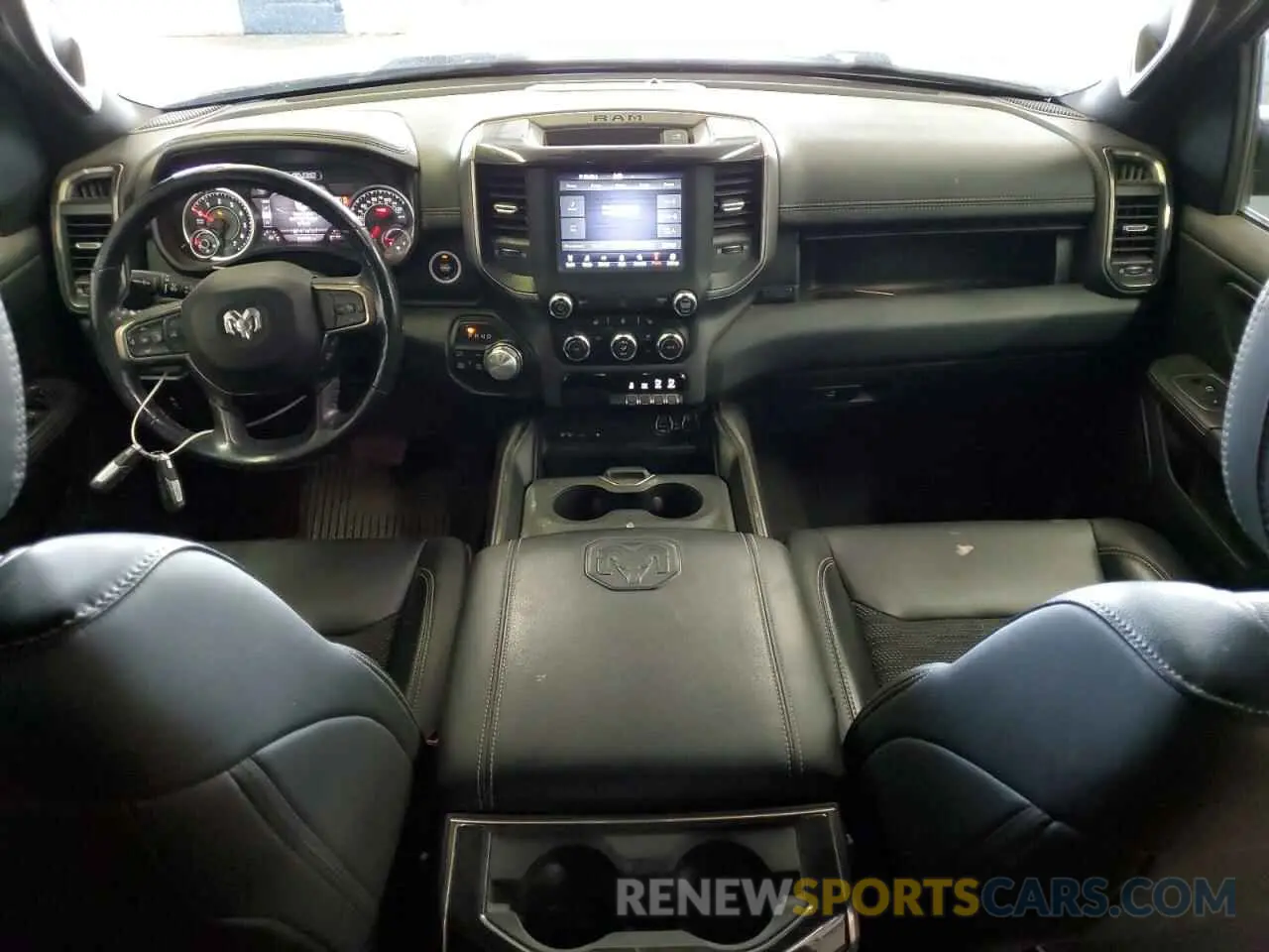 8 Photograph of a damaged car 1C6SRFLTXKN843840 RAM 1500 2019
