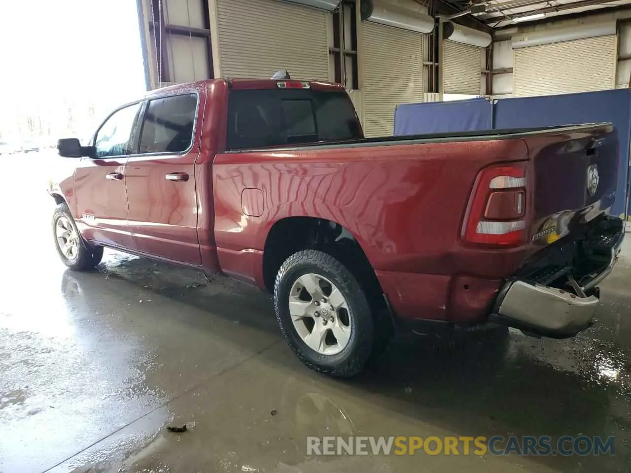2 Photograph of a damaged car 1C6SRFMT4KN733705 RAM 1500 2019