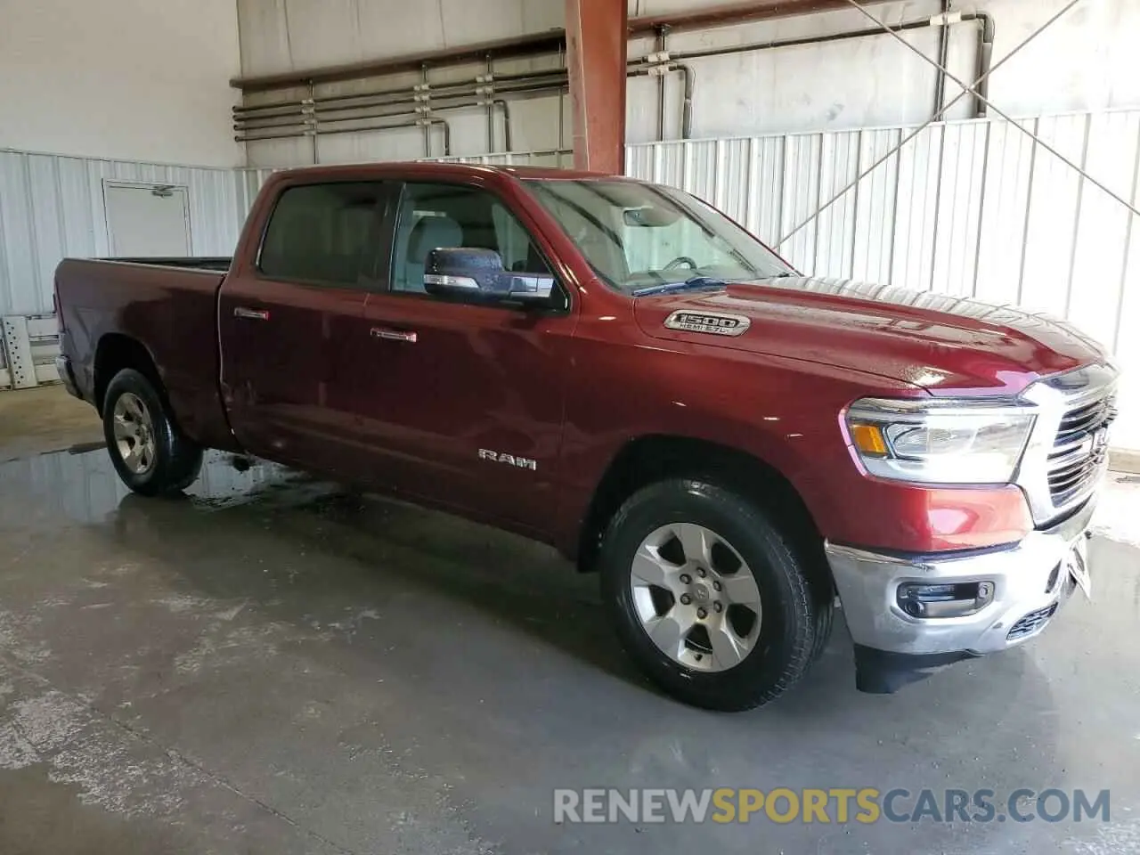 4 Photograph of a damaged car 1C6SRFMT4KN733705 RAM 1500 2019