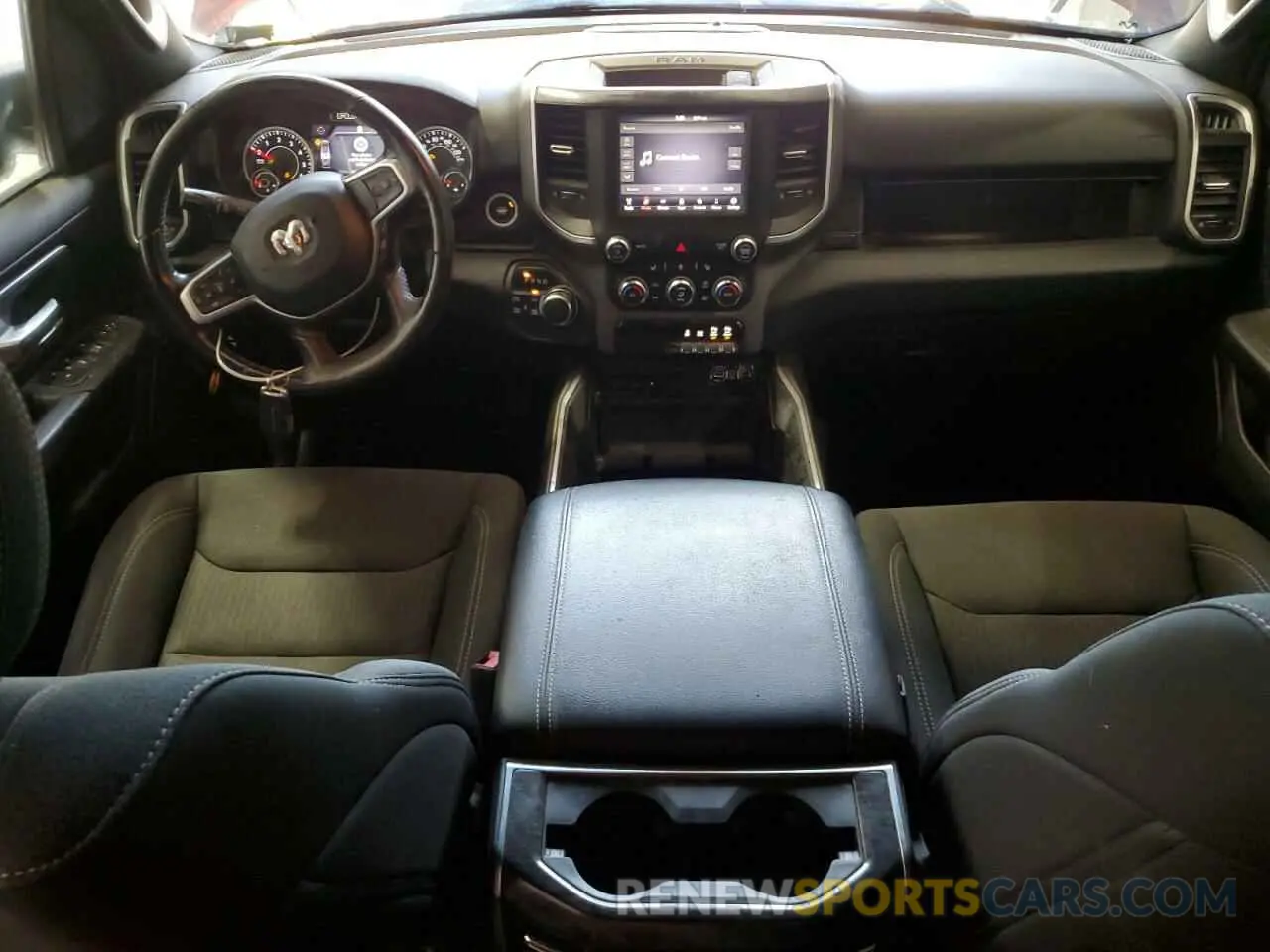 8 Photograph of a damaged car 1C6SRFMT4KN733705 RAM 1500 2019