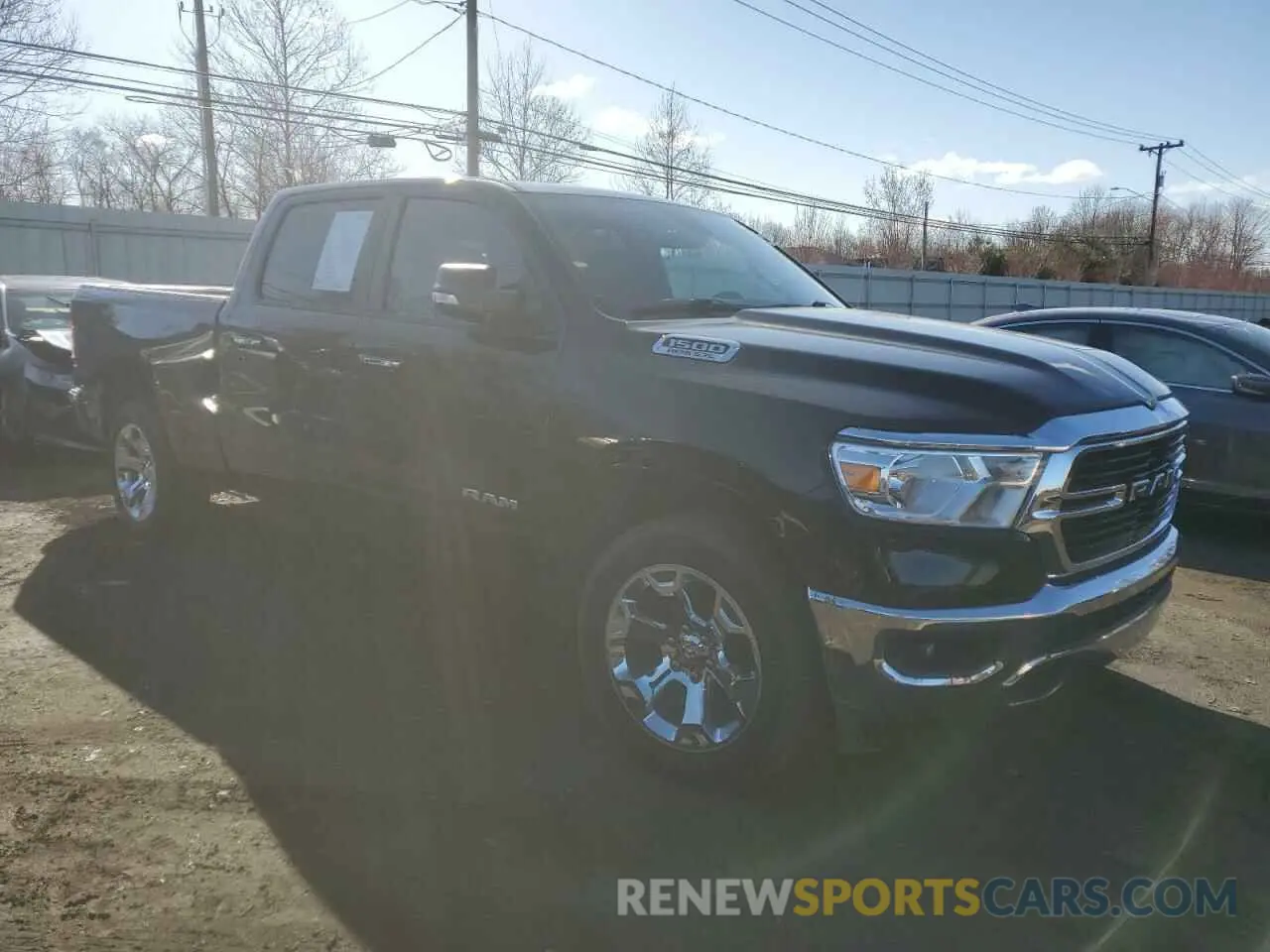 4 Photograph of a damaged car 1C6SRFMT4KN917820 RAM 1500 2019
