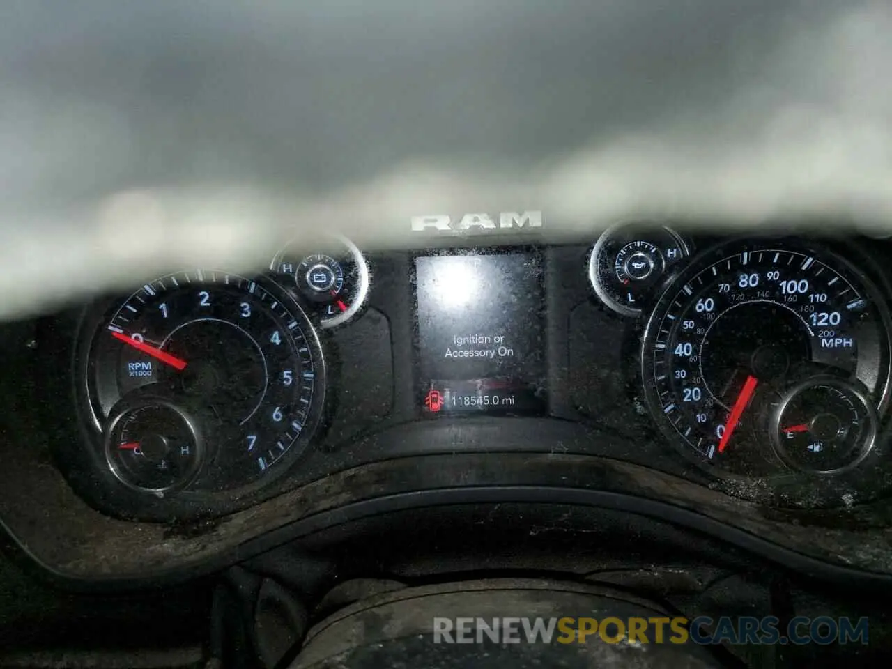 9 Photograph of a damaged car 1C6SRFMT5KN607949 RAM 1500 2019