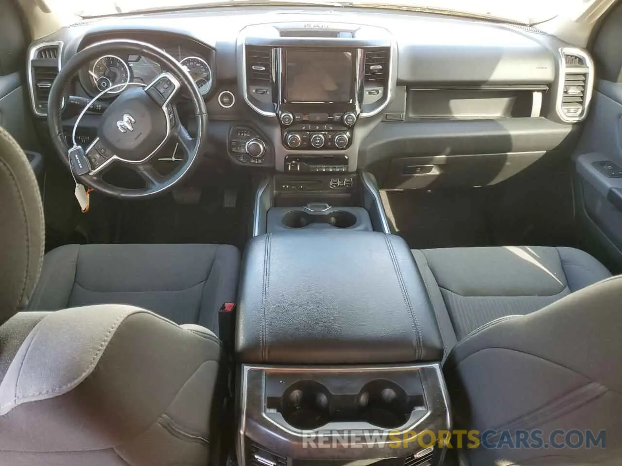 8 Photograph of a damaged car 1C6SRFMT5KN681467 RAM 1500 2019