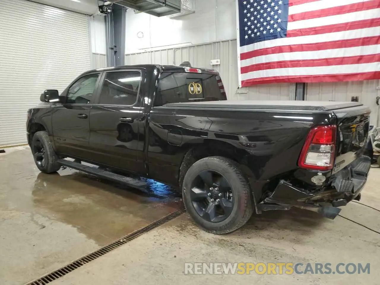 2 Photograph of a damaged car 1C6SRFMT5KN846885 RAM 1500 2019