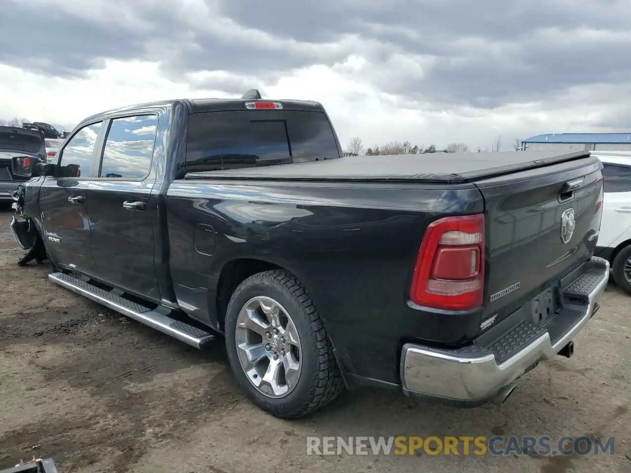2 Photograph of a damaged car 1C6SRFMT6KN531643 RAM 1500 2019