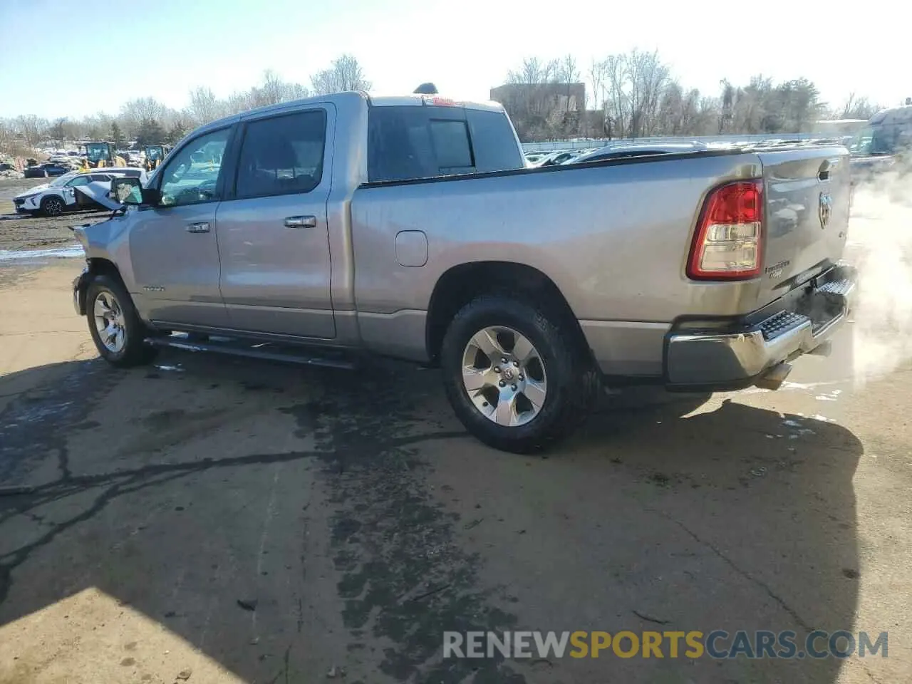 2 Photograph of a damaged car 1C6SRFMT6KN587405 RAM 1500 2019