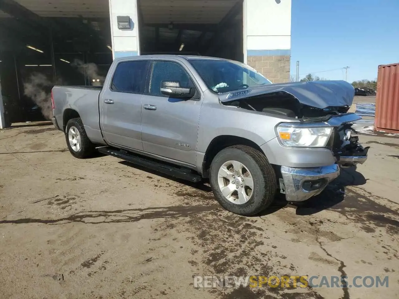 4 Photograph of a damaged car 1C6SRFMT6KN587405 RAM 1500 2019
