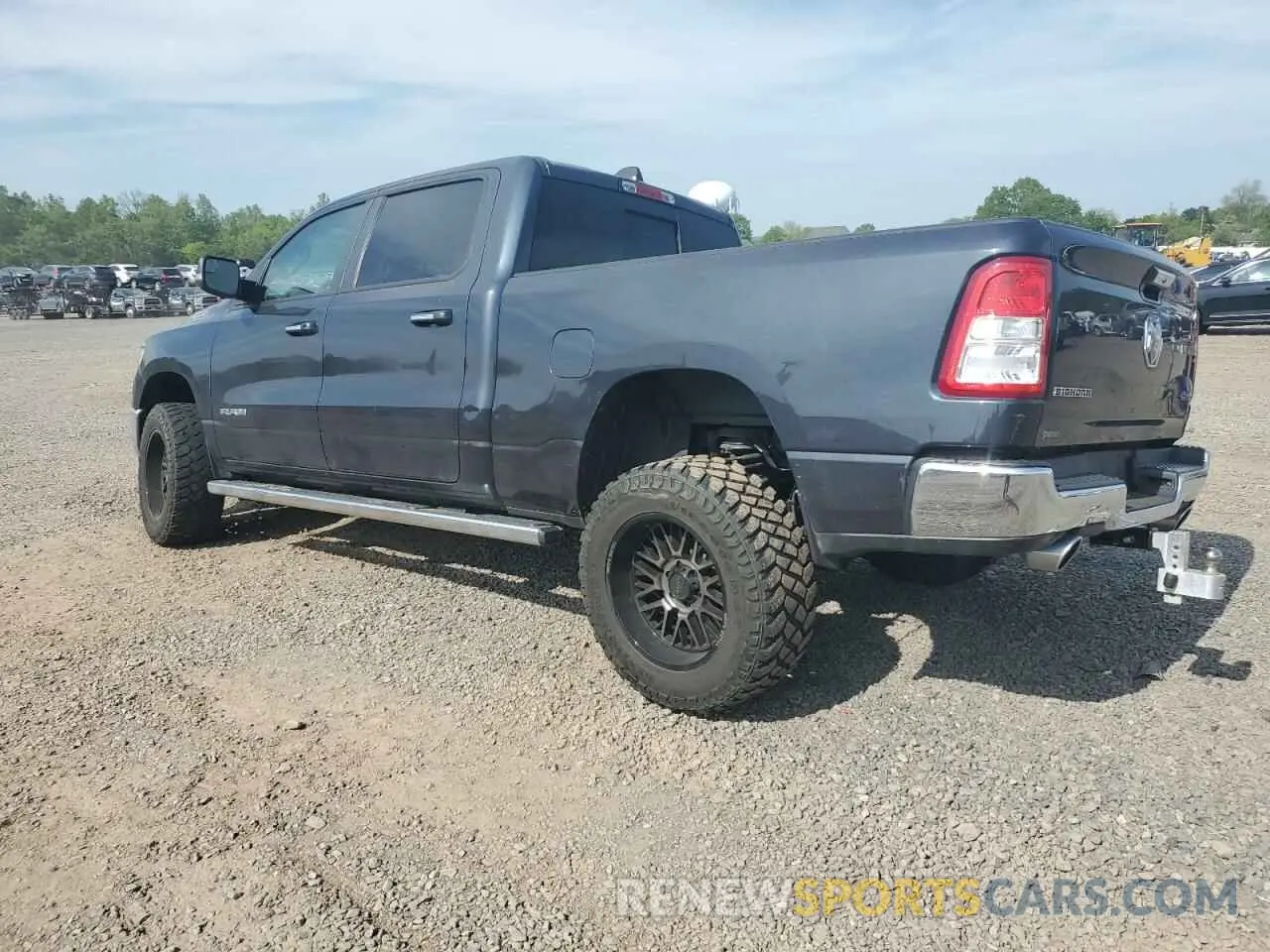 2 Photograph of a damaged car 1C6SRFMT8KN766304 RAM 1500 2019