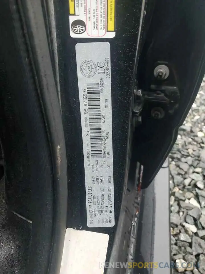 12 Photograph of a damaged car 1C6SRFMT8KN848209 RAM 1500 2019