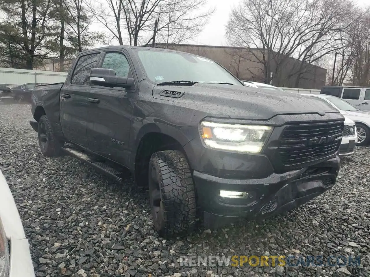 4 Photograph of a damaged car 1C6SRFMT8KN848209 RAM 1500 2019