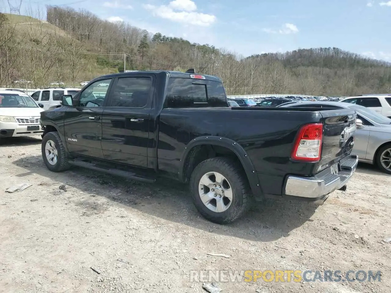 2 Photograph of a damaged car 1C6SRFMT8KN864295 RAM 1500 2019