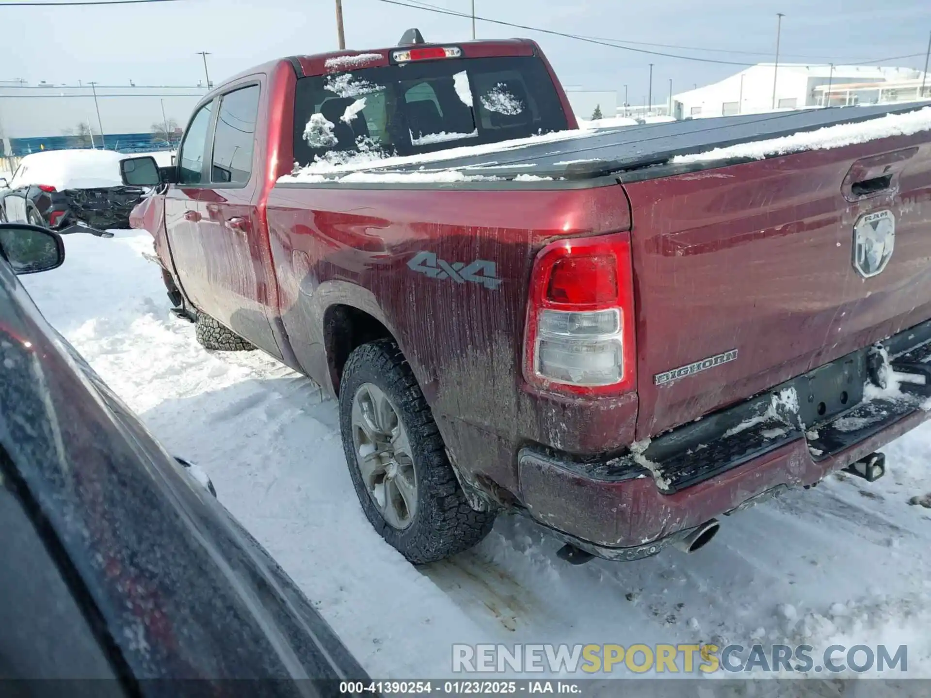 3 Photograph of a damaged car 1C6SRFMTXKN737063 RAM 1500 2019