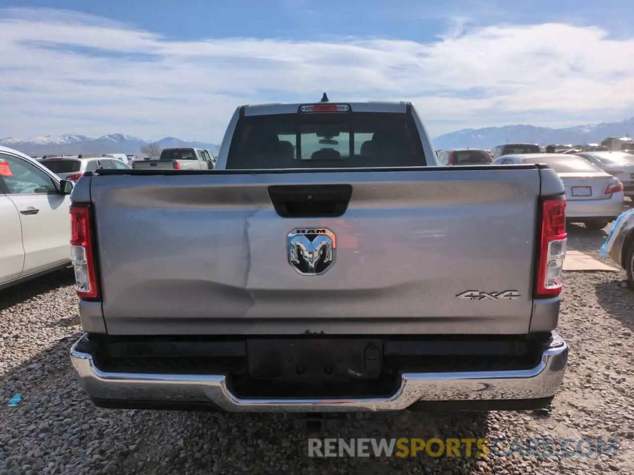 6 Photograph of a damaged car 1C6SRFNT0KN597653 RAM 1500 2019