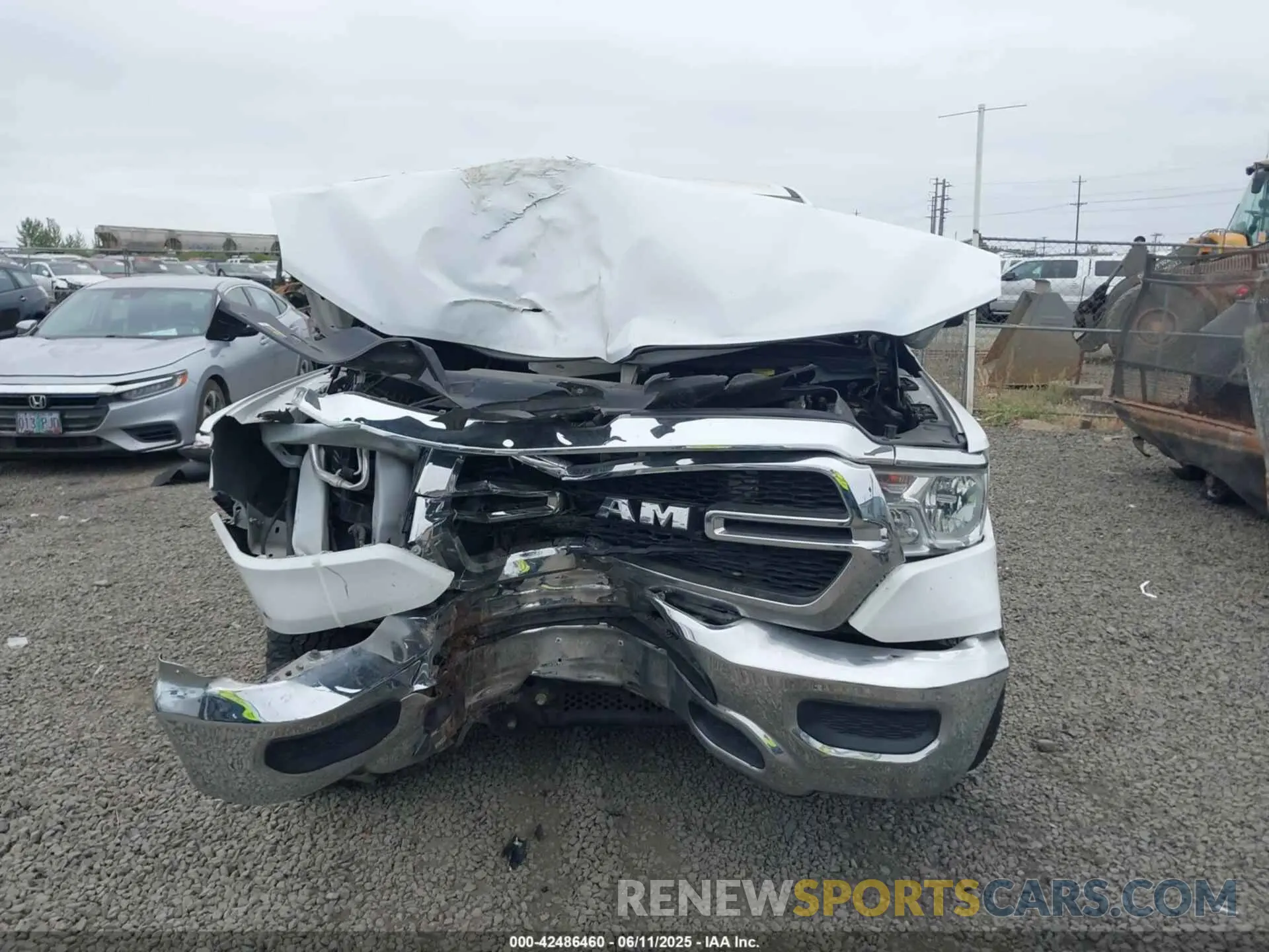 12 Photograph of a damaged car 1C6SRFNT8KN545042 RAM 1500 2019
