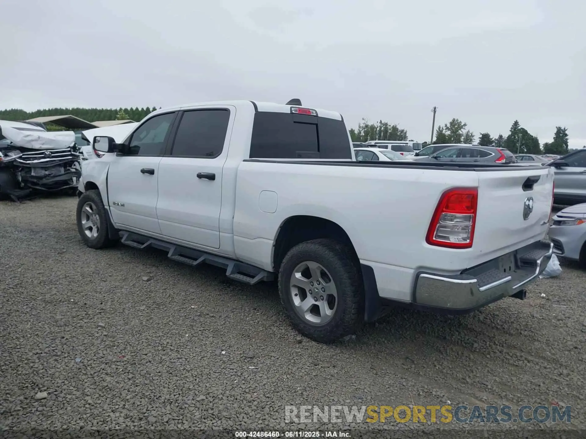 3 Photograph of a damaged car 1C6SRFNT8KN545042 RAM 1500 2019