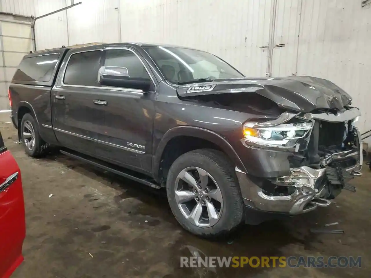 4 Photograph of a damaged car 1C6SRFPT3KN791770 RAM 1500 2019