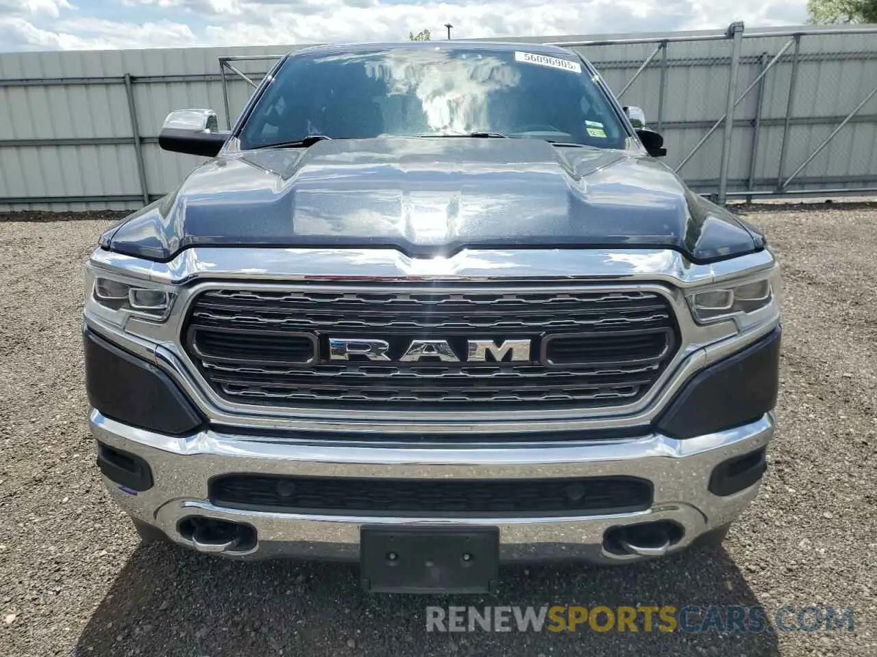 5 Photograph of a damaged car 1C6SRFPT4KN552616 RAM 1500 2019