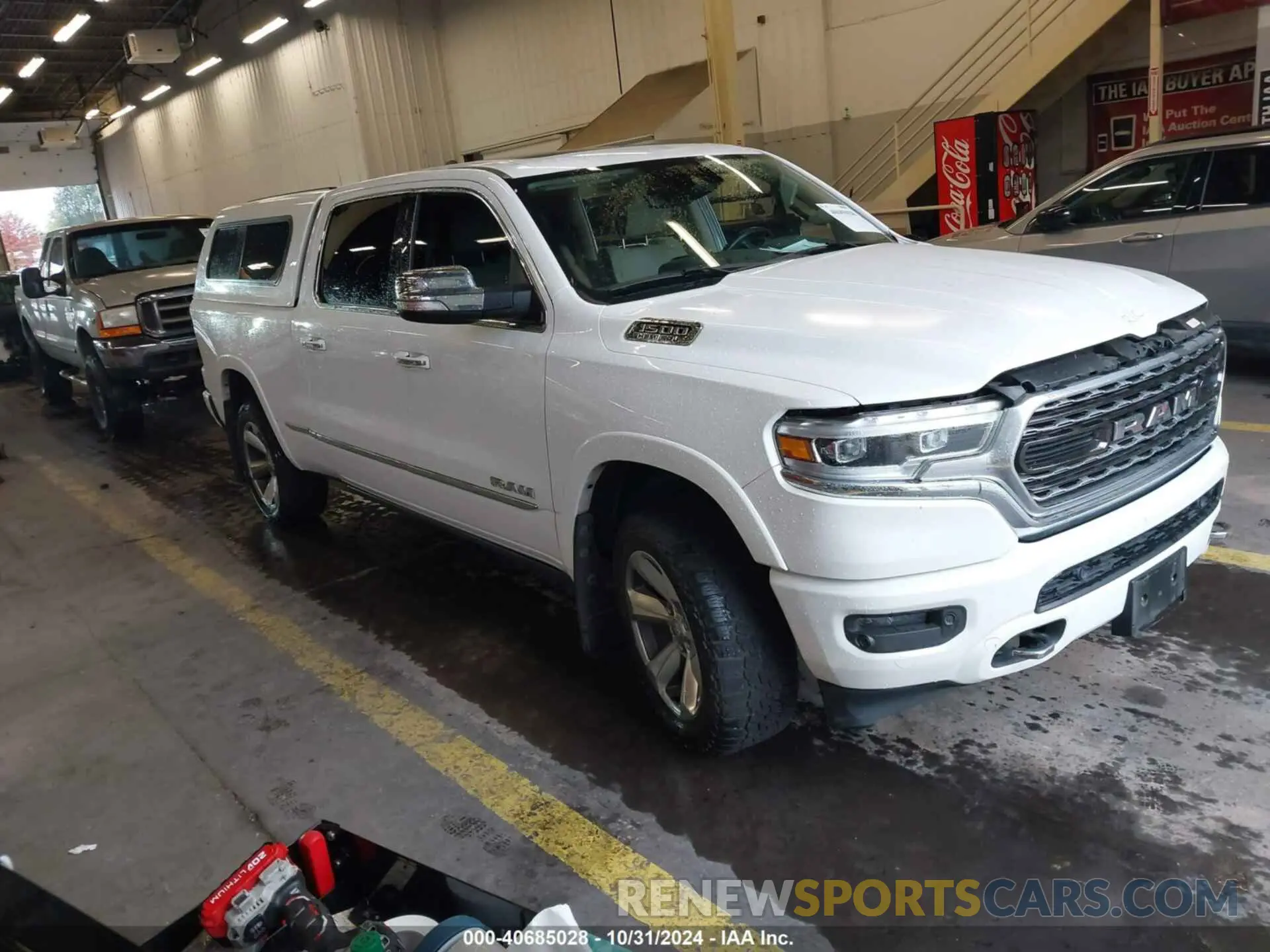 1 Photograph of a damaged car 1C6SRFPTXKN751914 RAM 1500 2019
