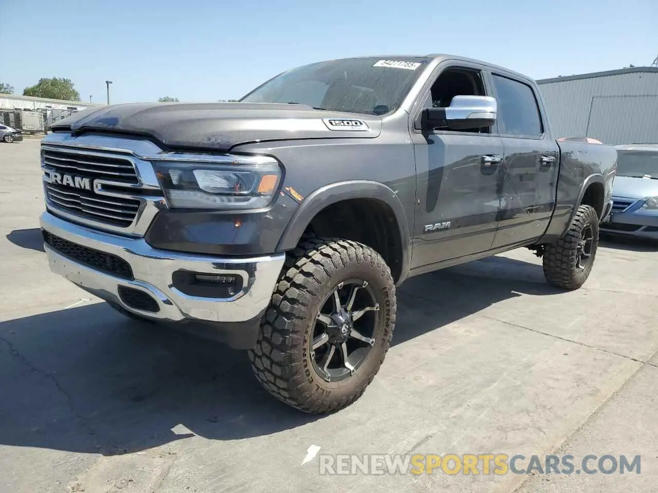 1 Photograph of a damaged car 1C6SRFRT2KN698574 RAM 1500 2019