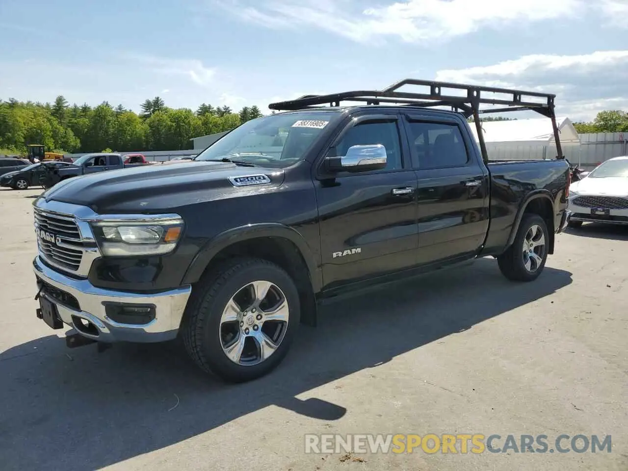 1 Photograph of a damaged car 1C6SRFRT7KN542739 RAM 1500 2019