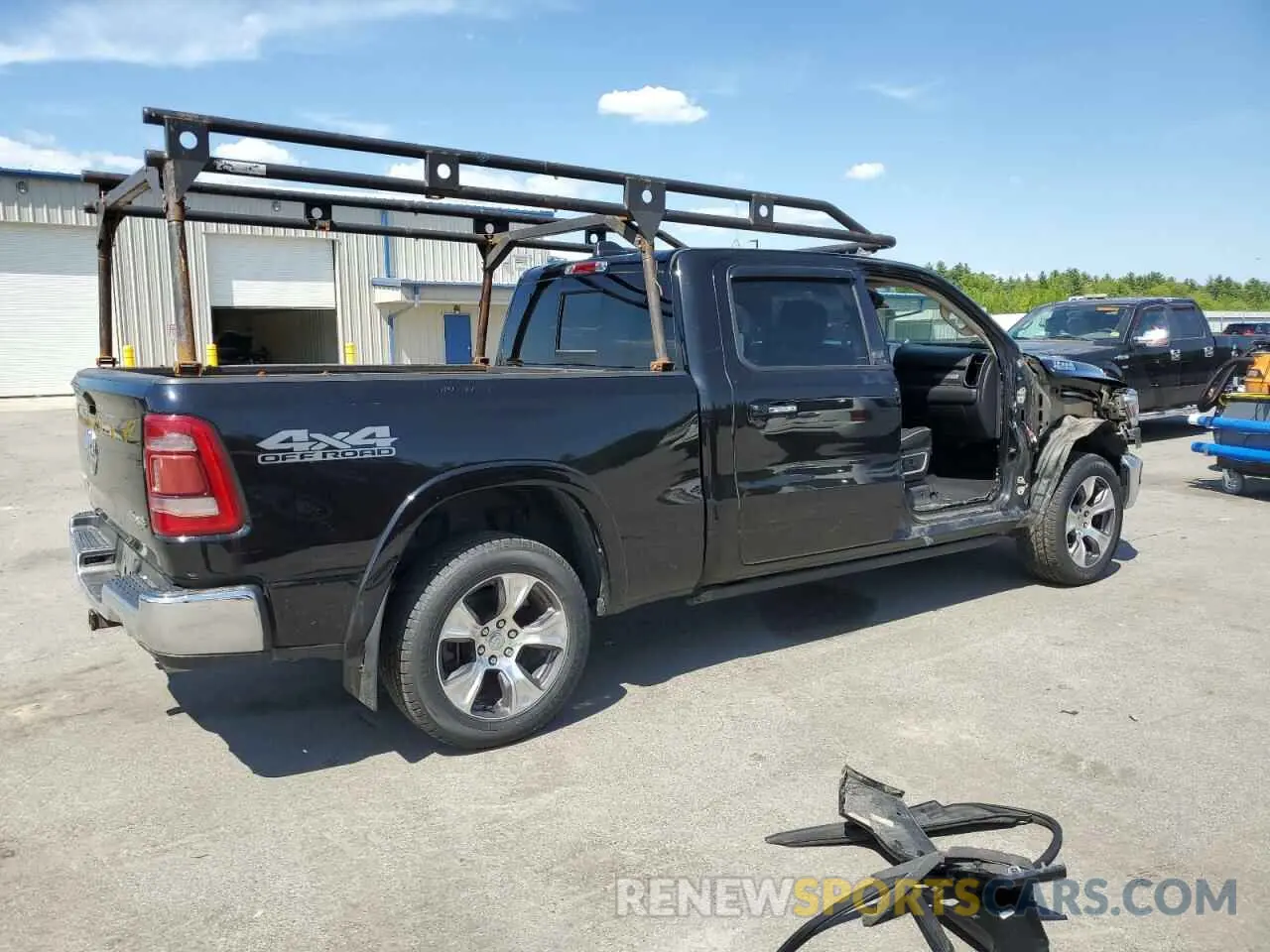 3 Photograph of a damaged car 1C6SRFRT7KN542739 RAM 1500 2019