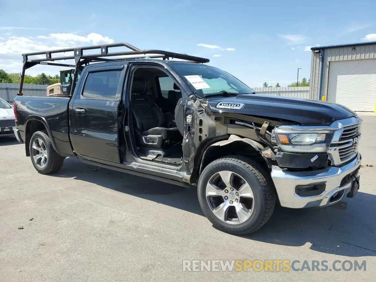 4 Photograph of a damaged car 1C6SRFRT7KN542739 RAM 1500 2019