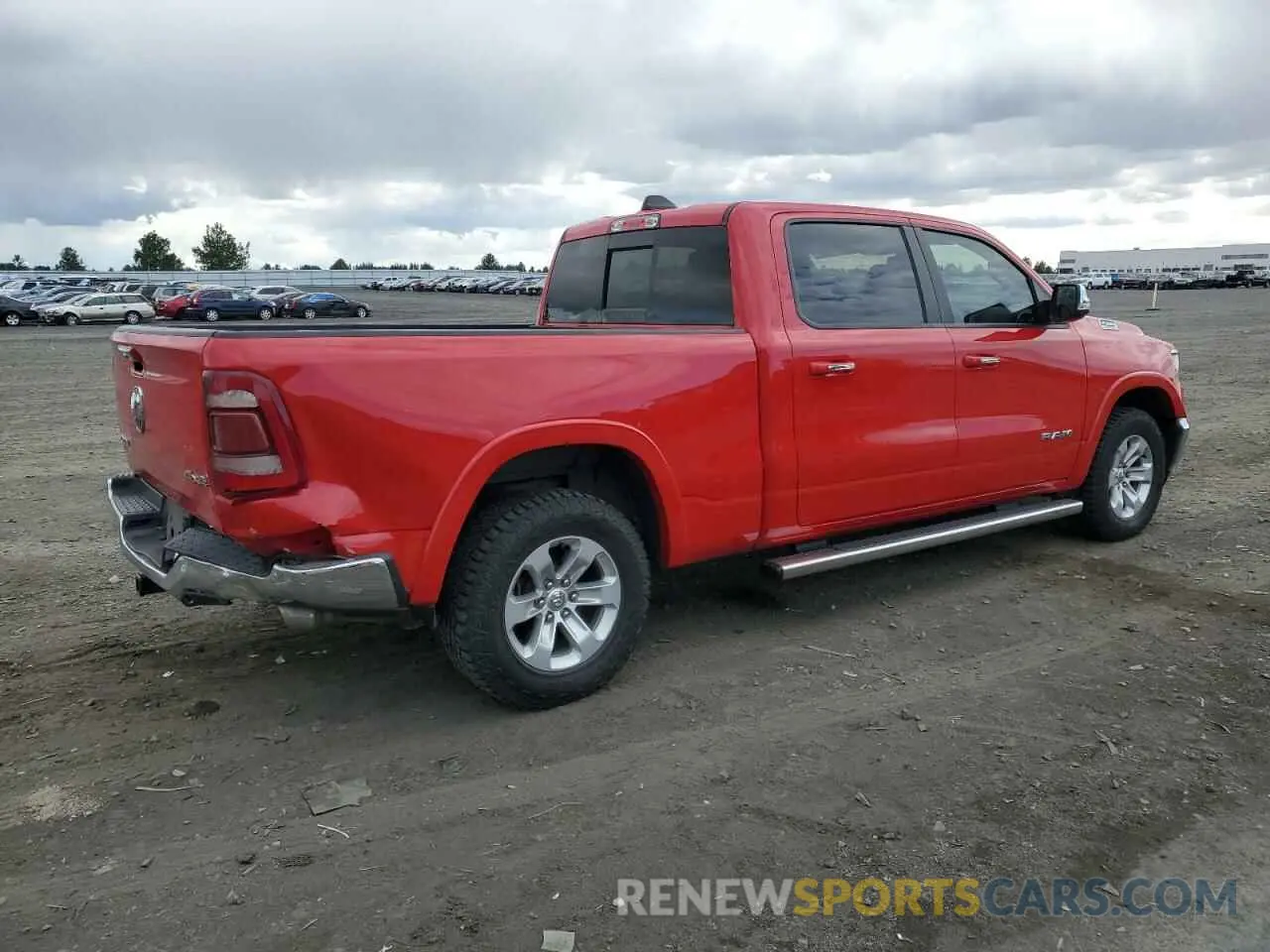 3 Photograph of a damaged car 1C6SRFRT7KN583534 RAM 1500 2019