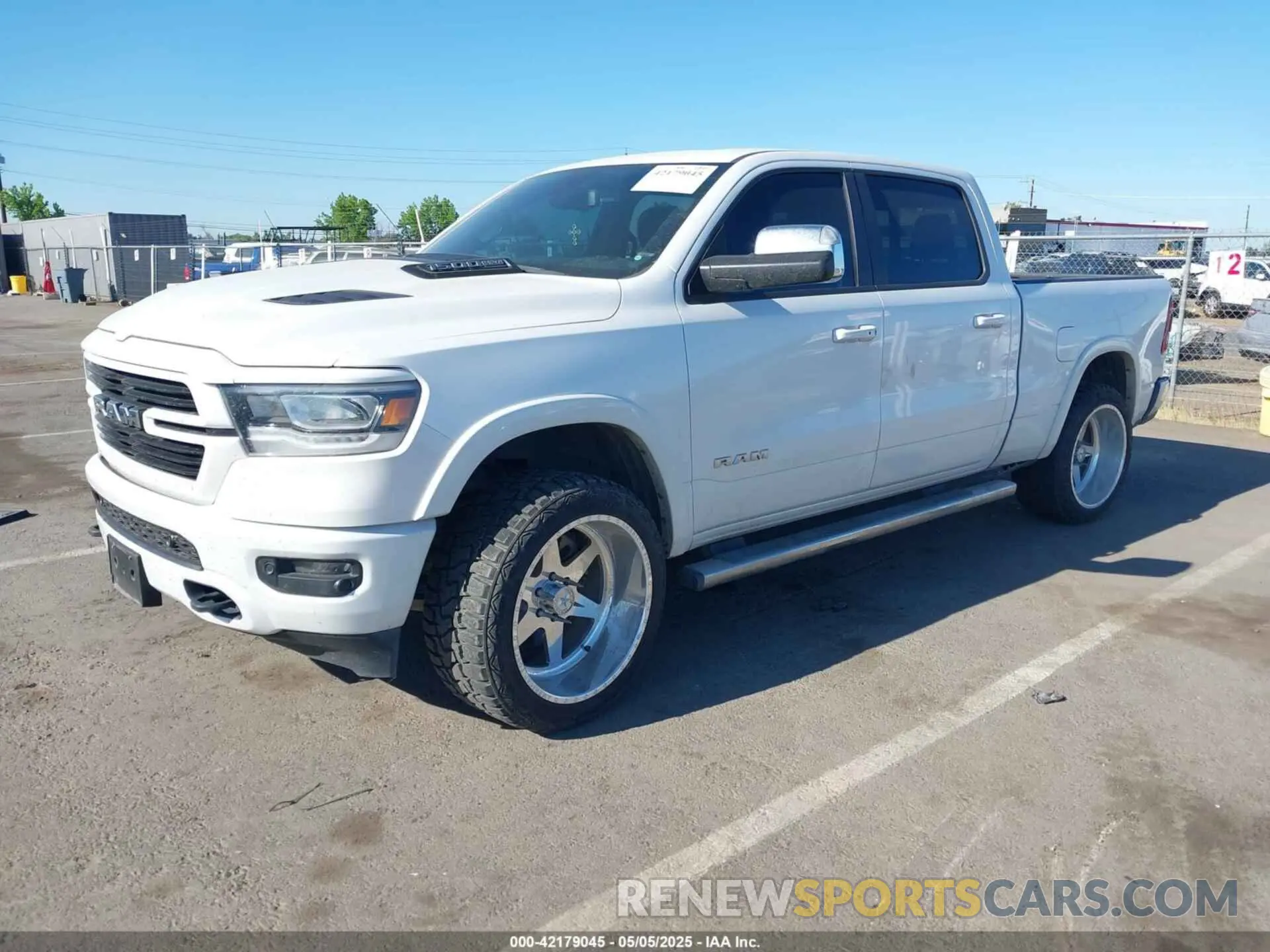 2 Photograph of a damaged car 1C6SRFRT8KN687191 RAM 1500 2019