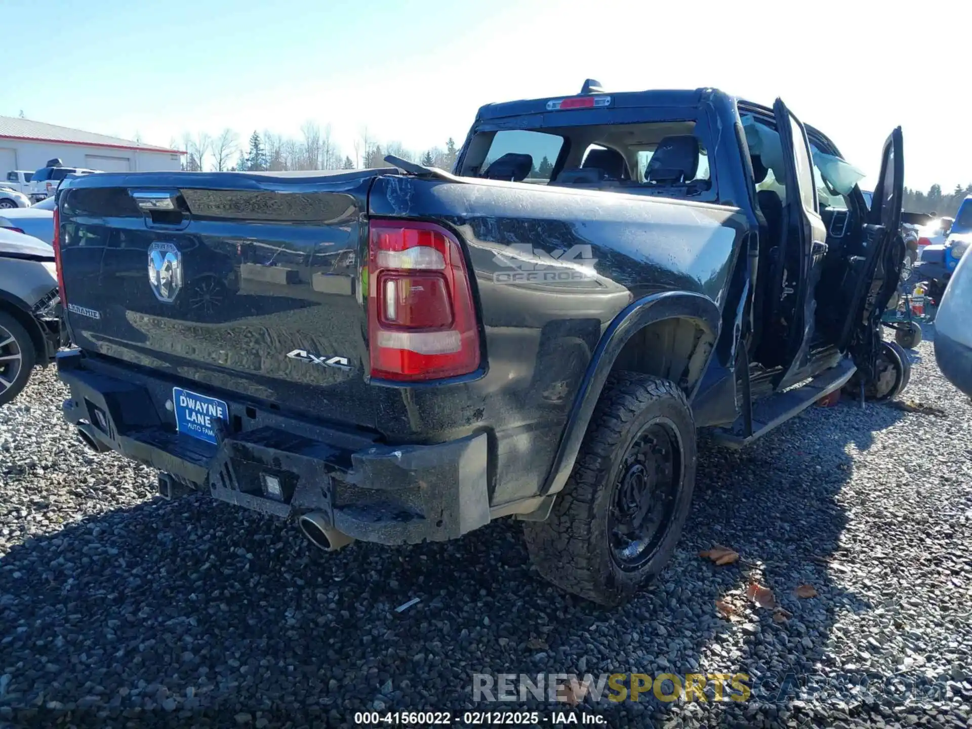 4 Photograph of a damaged car 1C6SRFRTXKN855235 RAM 1500 2019