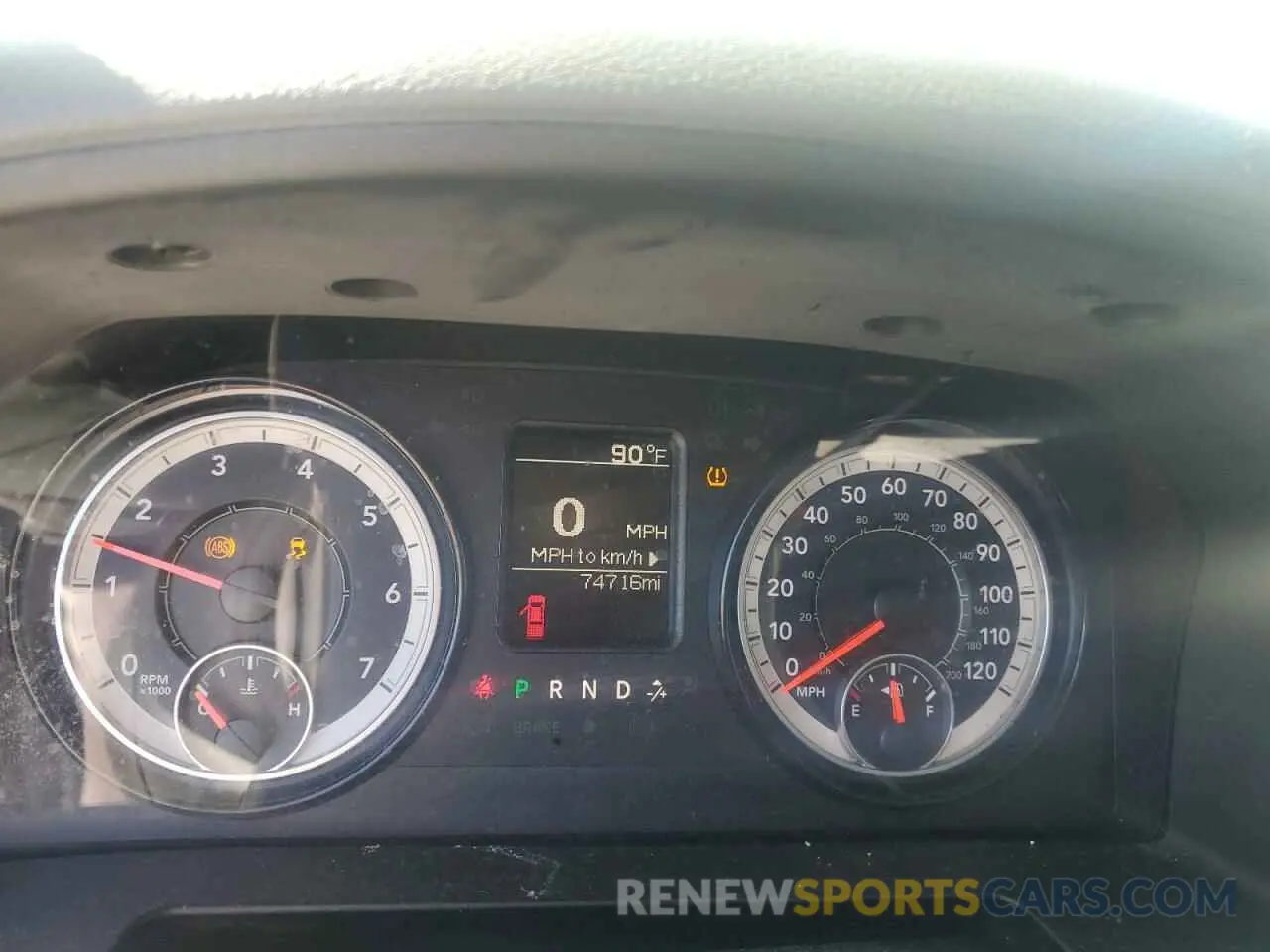9 Photograph of a damaged car 3C6JR6AG8KG669910 RAM 1500 2019