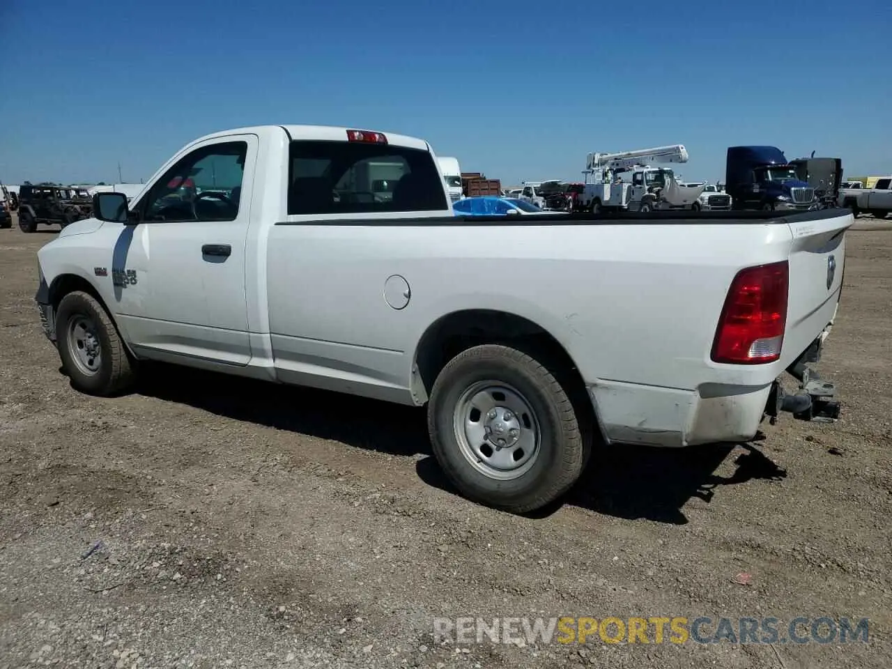 2 Photograph of a damaged car 3C6JR6DT2KG619836 RAM 1500 2019
