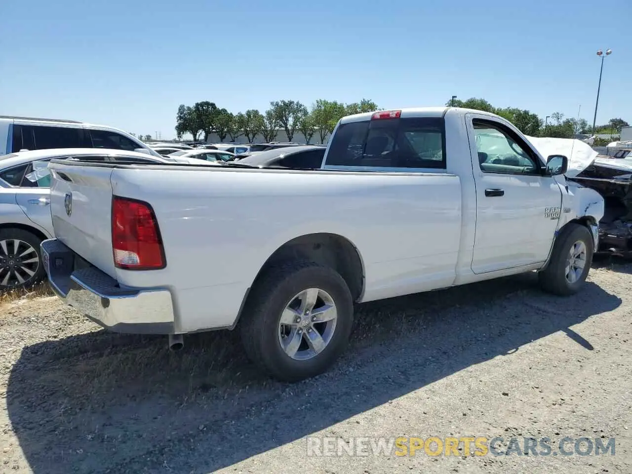 3 Photograph of a damaged car 3C6JR6DT7KG506903 RAM 1500 2019
